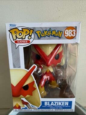 Funko Pop! Pokémon Blaziken #983 Vinyl Figure NEW in Box – Collector Gift